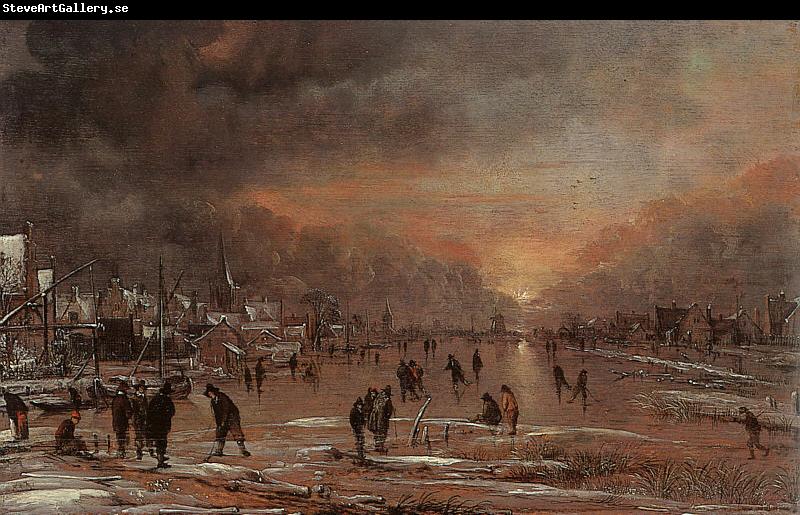 NEER, Aert van der Sports on a Frozen River g